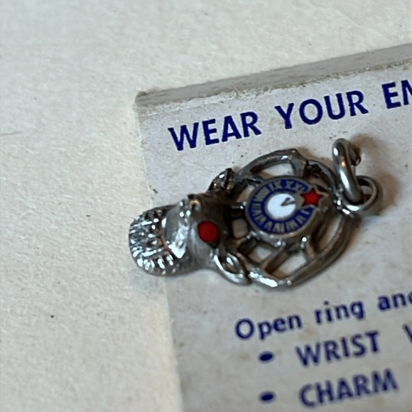 Vintage BENEVOLENT AND PROTECTIVE ORDER  OF ELKS BPOE LAPEL PIN RED EYES - Picture 6 of 7